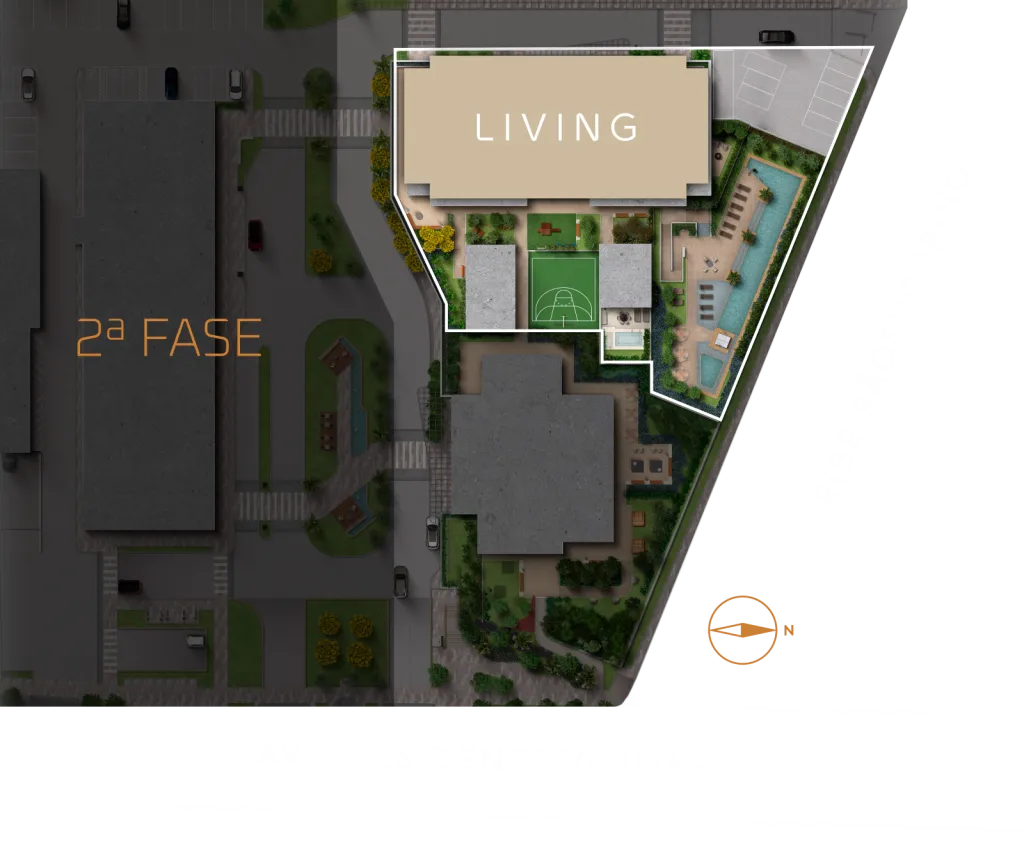 Implantação Living Implantação Living