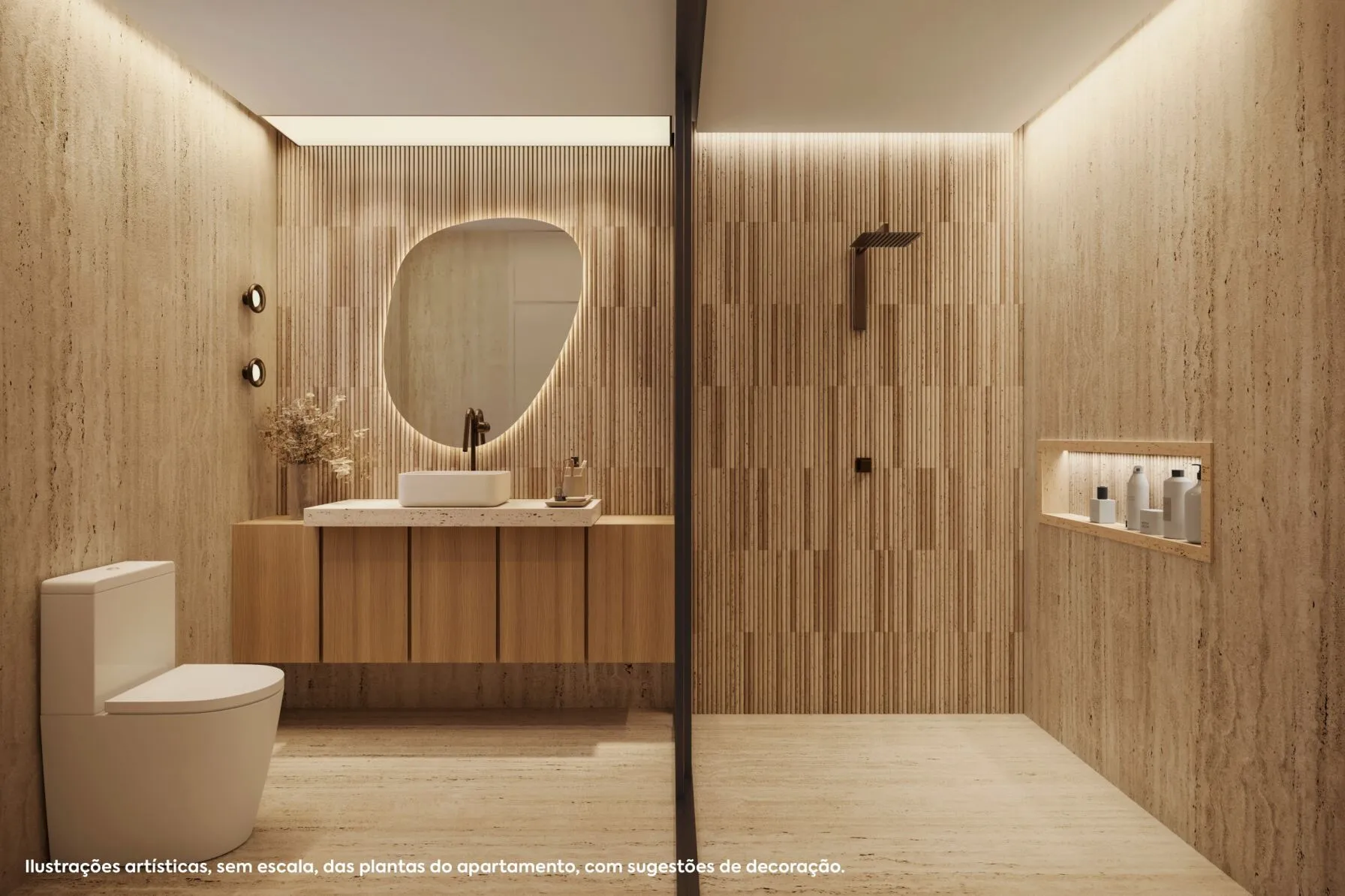 Banheiro Master 60m² - Stay